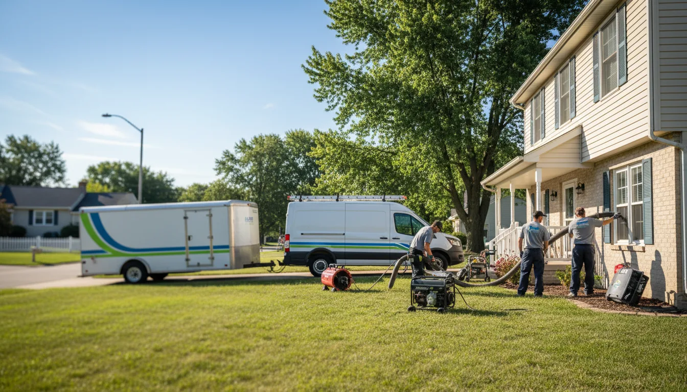 Flooded Basement Restoration And Cleanup With Repair in Honey Creek, IA near me